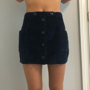 navy charlotte russe skirt